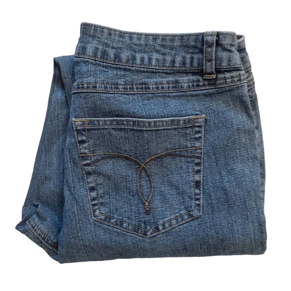 Westport Women's Straight Midrise Stretch Jeans, Size 8 Short Inseam 29